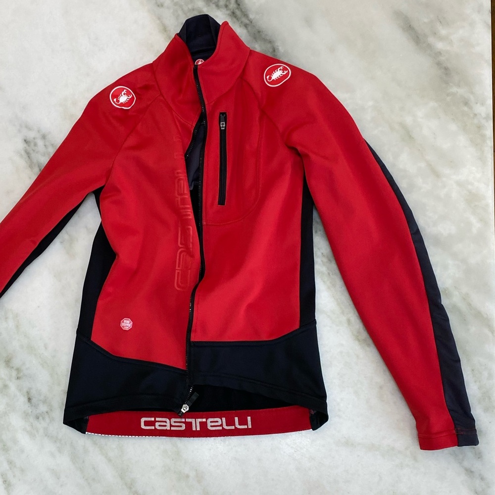 Castelli Transparente 3 Wind Full-Zip Long Sleeve Jersey
